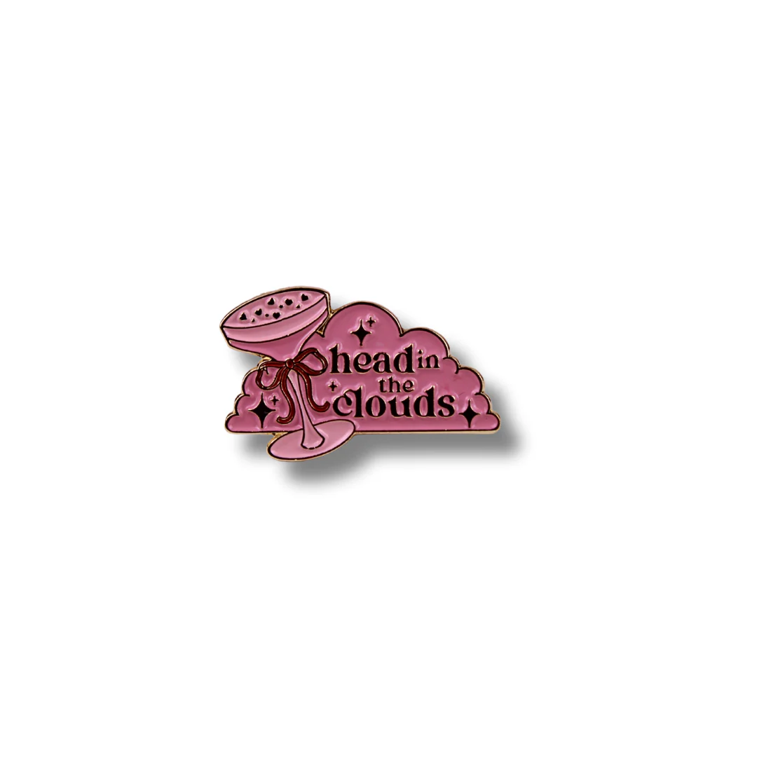 Head in the Clouds Enamel Pin