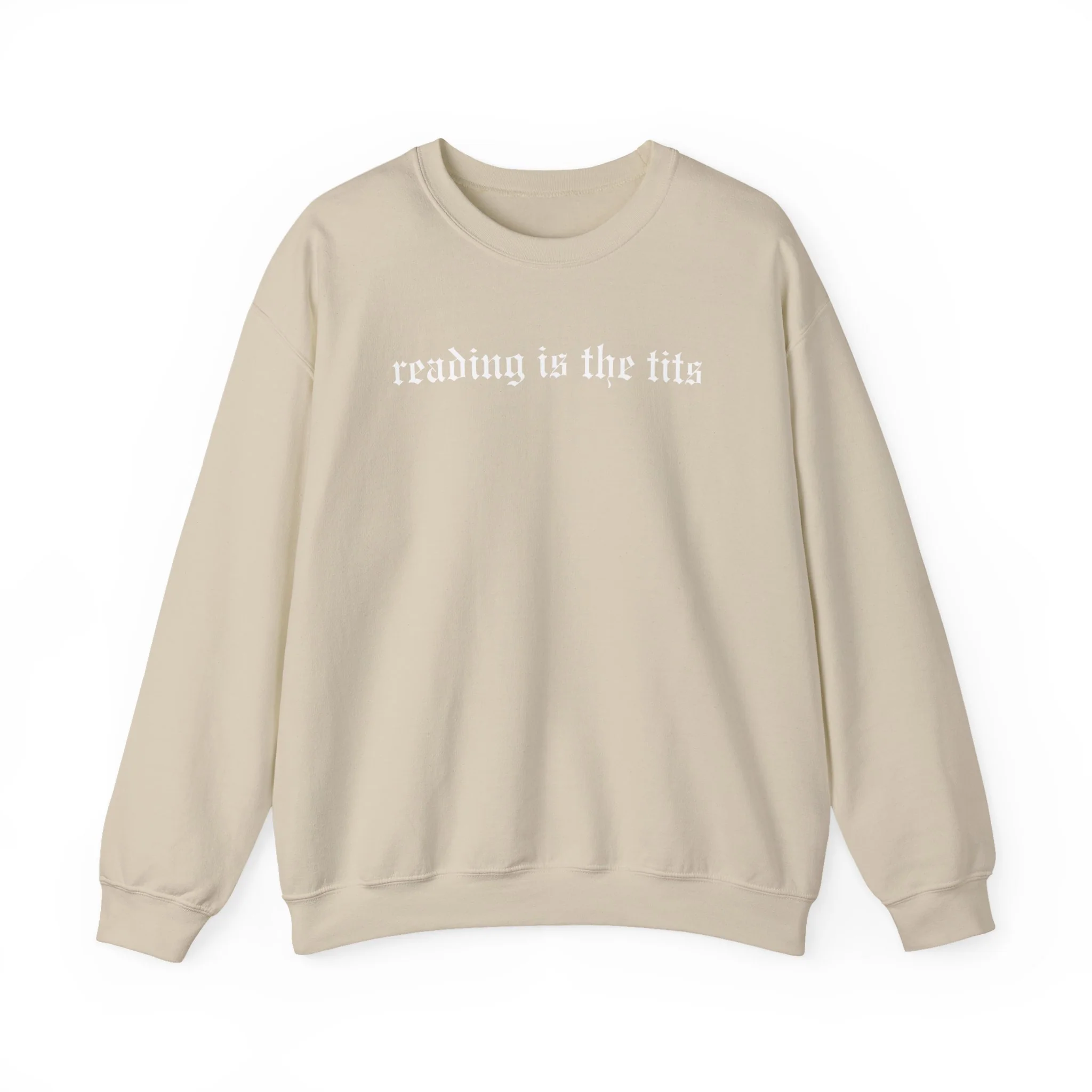 Reading is the Tits Crewneck - Image 2