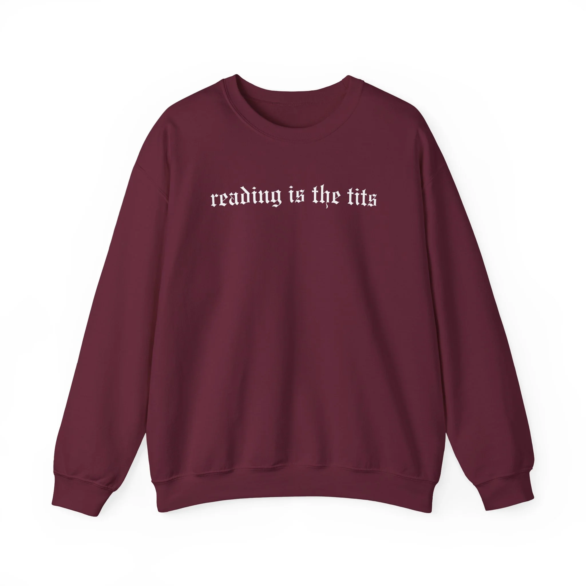 Reading is the Tits Crewneck - Image 3
