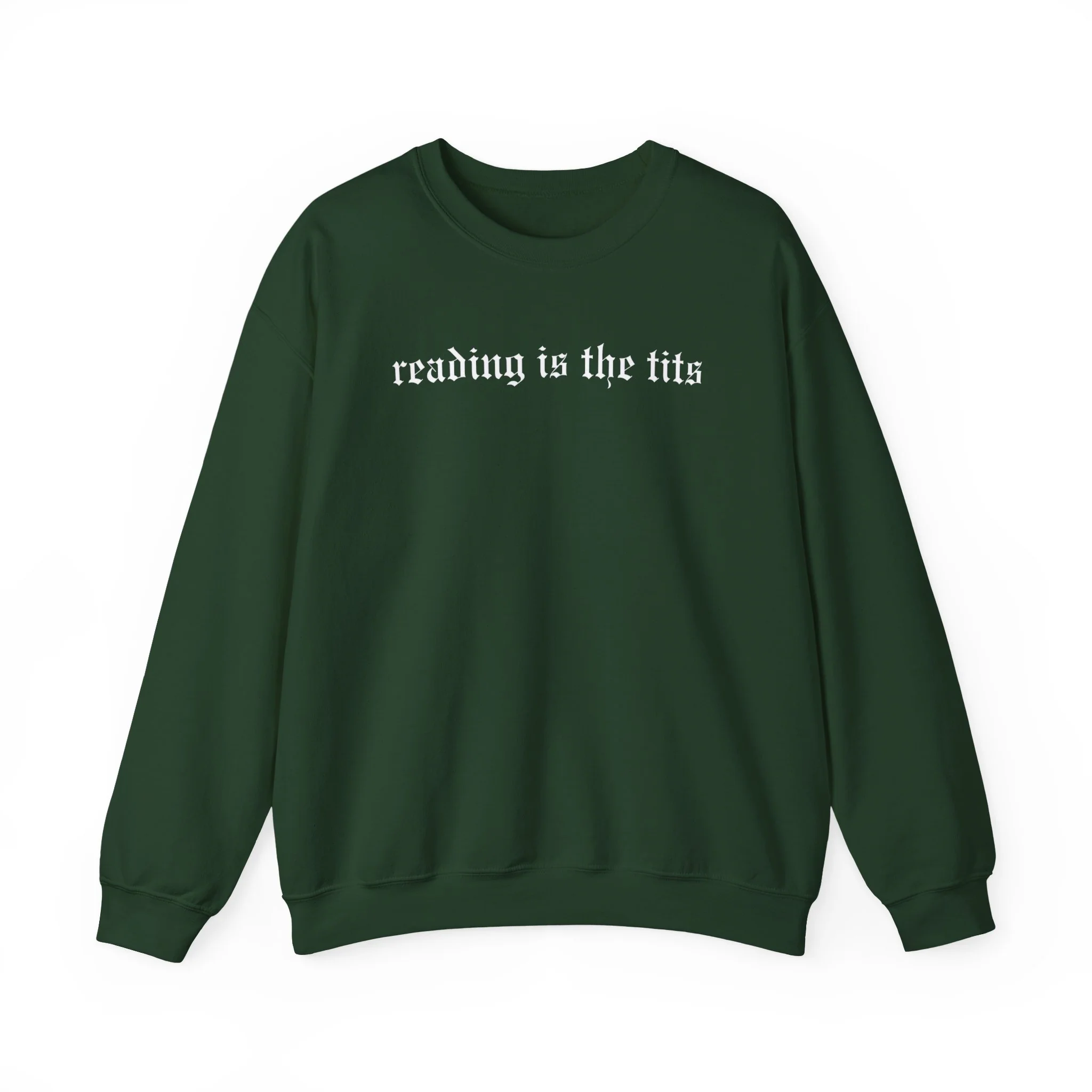 Reading is the Tits Crewneck - Image 4