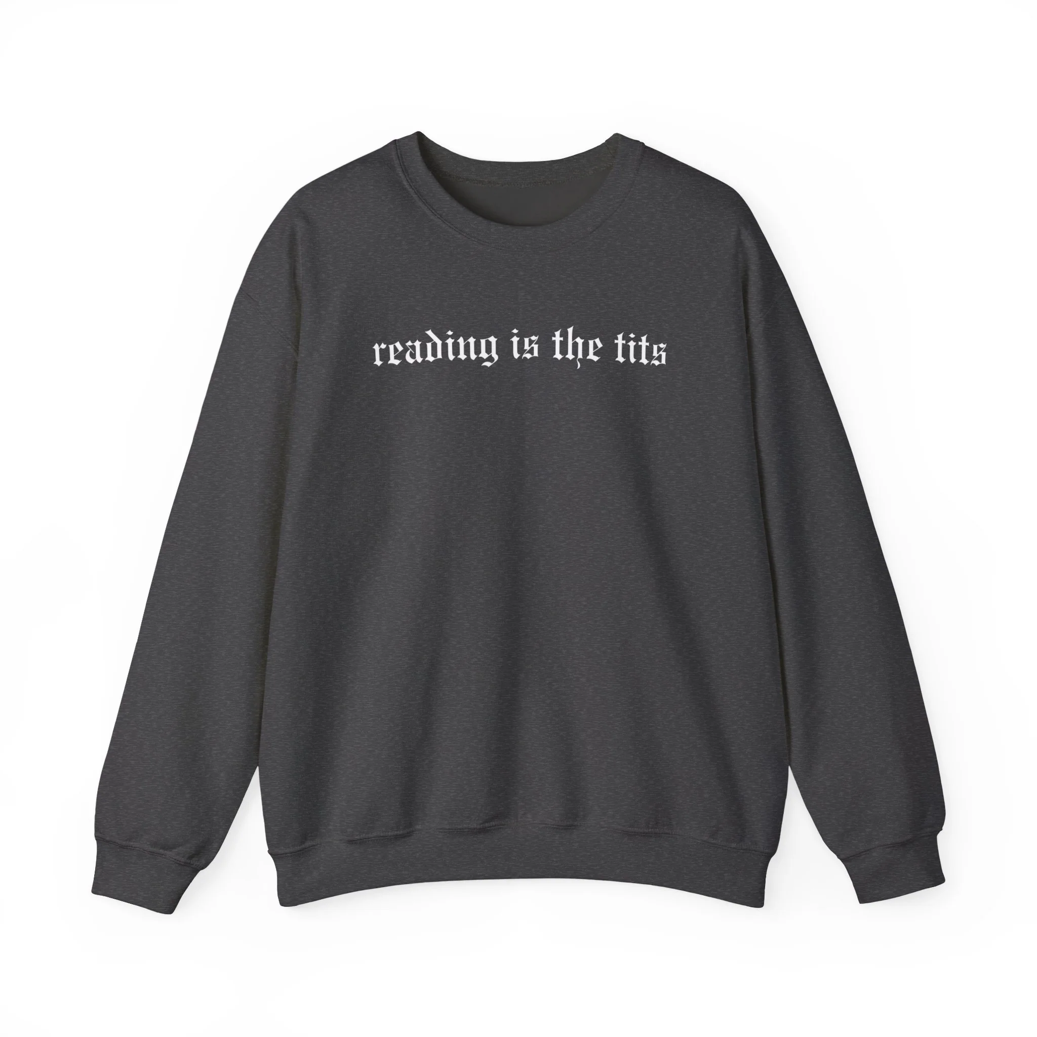 Reading is the Tits Crewneck - Image 5