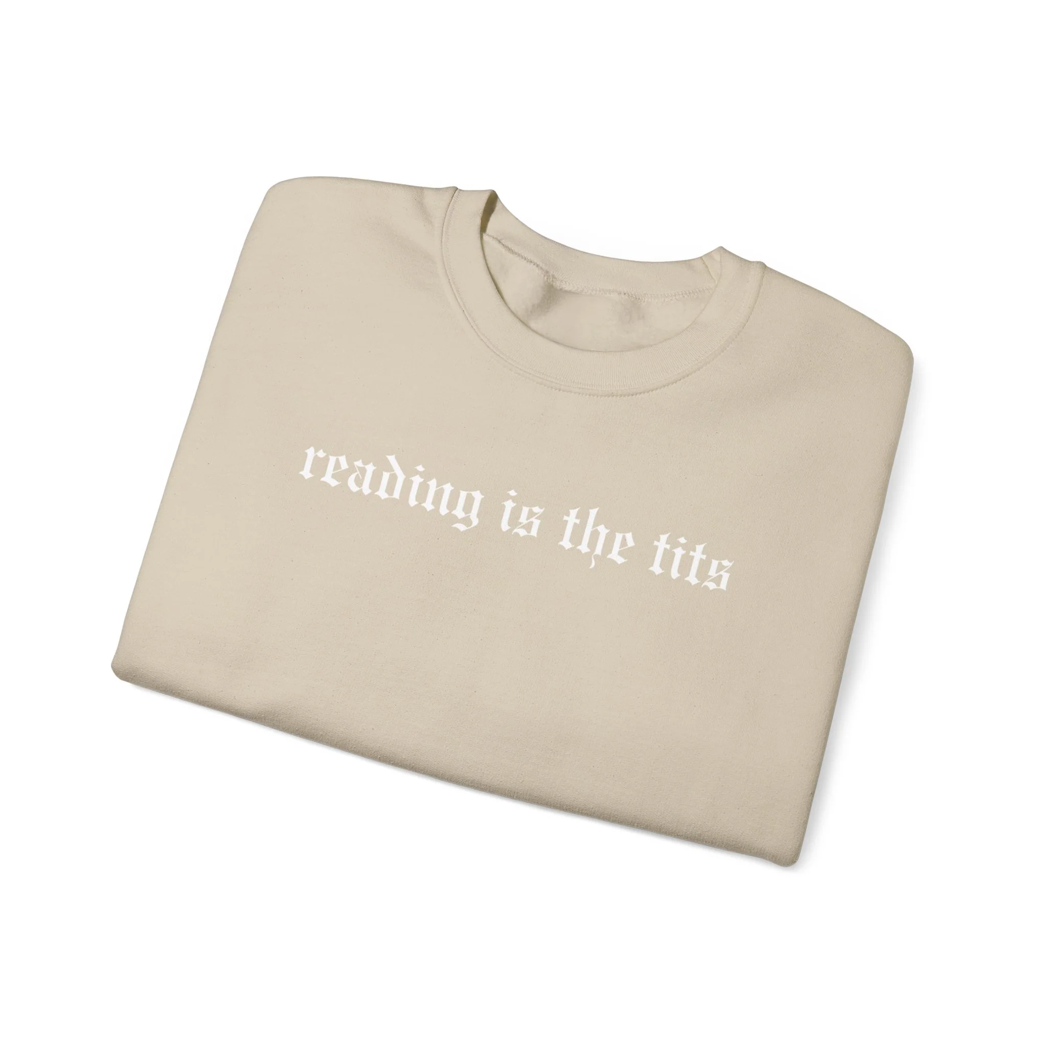 Reading is the Tits Crewneck - Image 8